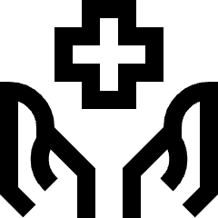 Insurance Hands Icon from Sharp Line Set