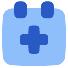 Waiting Appointments Calendar Icon from Plump Flat Set