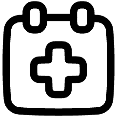 Waiting Appointments Calendar Icon from Plump Line Set