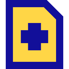 Medical Files Report History Icon from Sharp Pop Set