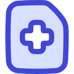 Medical Files Report History Icon from Flex Duo Set