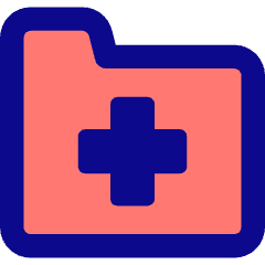 Medical Folder Icon from Core Pop Set