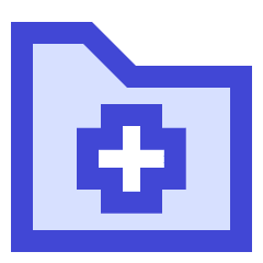 Medical Folder Icon from Sharp Duo Set