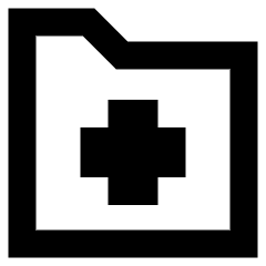 Medical Folder Icon from Sharp Remix Set