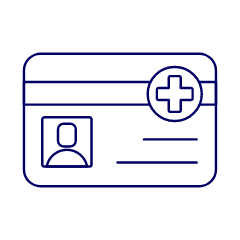 Insurance Card Medical 1 Illustration from UX Line Set