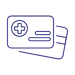 Insurance Card Medical 4 Illustration from UX Line Set