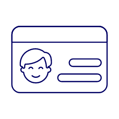 Insurance ID Card 1 Illustration from UX Line Set
