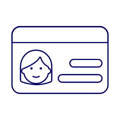 Insurance ID Card 4 Illustration from UX Line Set
