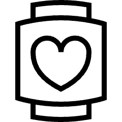 Health Trackers Icon from Platinum Set