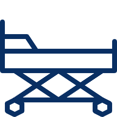 Bed Patient Icon from Cyber Line Set