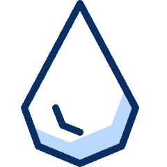 Blood Drop Icon from Cyber Duotone Set