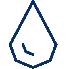 Blood Drop Icon from Cyber Line Set