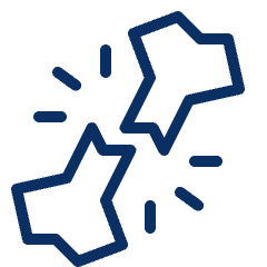 Bone Broken Icon from Cyber Line Set