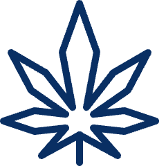 Cannabis Leaf Icon from Cyber Line Set