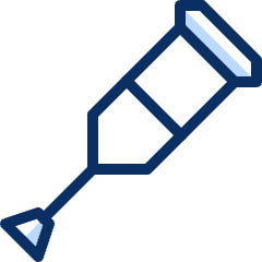 Crutch 1 Icon from Cyber Duotone Set