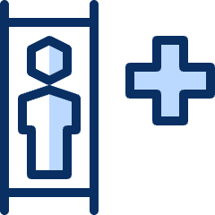 Emergency Patient Icon from Cyber Duotone Set