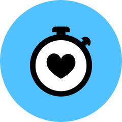 Heart Watch Icon from Kameleon Pop Set
