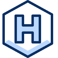 Helipad Hexagon Icon from Cyber Duotone Set