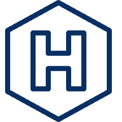 Helipad Hexagon Icon from Cyber Line Set