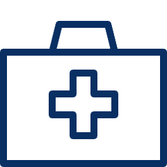 Medical Box Icon from Cyber Line Set