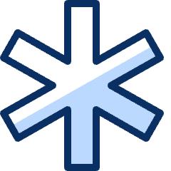 Medical Cross Icon from Cyber Duotone Set