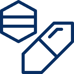 Medical Pills Icon from Cyber Line Set
