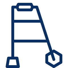 Medical Walker Icon from Cyber Line Set