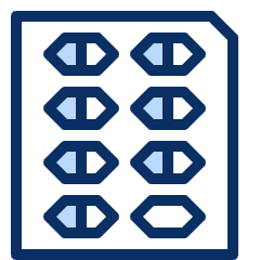 Medicine Capsule 1 Icon from Cyber Duotone Set