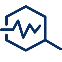 Pulse Check Icon from Cyber Line Set