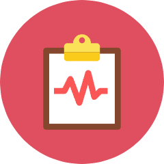 Pulse Clipboard Icon from Kameleon Colors Set