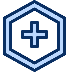 Sign Hospital 2 Icon from Cyber Duotone Set