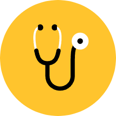 Stethoscope Icon from Kameleon Pop Set