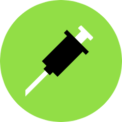 Syringe Icon from Kameleon Pop Set