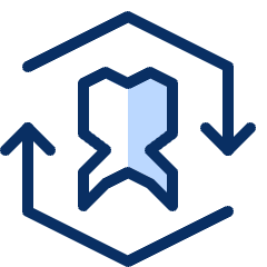 Tooth Refresh Icon from Cyber Duotone Set