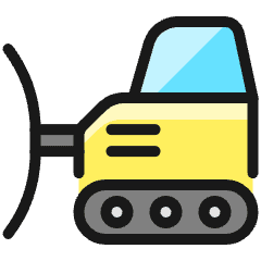 Heavy Equipment Cleaner 1 Icon from Ultimate Colors Set