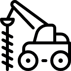 Heavy Equipment Excavator 1 Icon from Ultimate Light Set