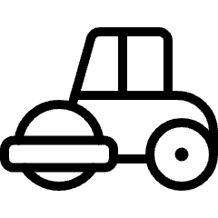 Heavy Equipment Flattener Icon from Ultimate Light Set