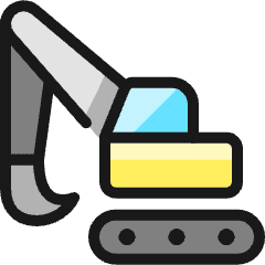 Heavy Equipment Lift 2 Icon from Ultimate Colors Set