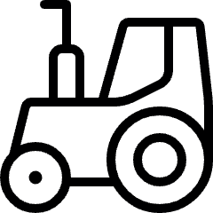 Heavy Equipment Tractor Icon from Ultimate Light Set