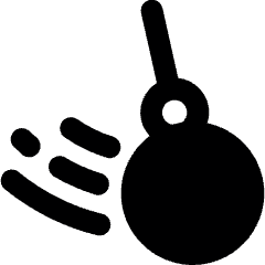 Heavy Equipment Wrecking Ball Icon from Ultimate Bold Set