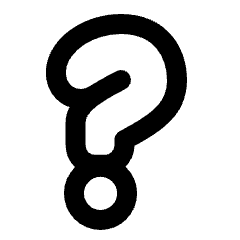 Alert Help Question Icon from Plump Remix Set