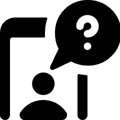 Browser User Help Message Icon from Ultimate Bold Set