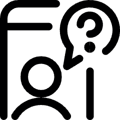 Browser User Help Message Icon from Ultimate Regular Set