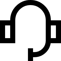 Customer Support 1 Icon from Sharp Line Set