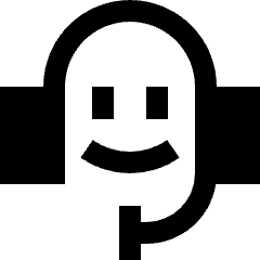 Customer Support 2 Icon from Sharp Solid Set