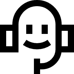 Customer Support 2 Icon from Sharp Line Set