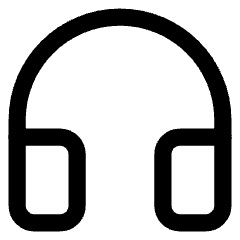 Customer Support 4 Icon from Core Line Set