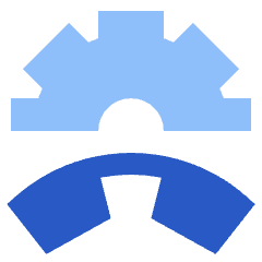 Customer Support Setting Icon from Sharp Flat Set