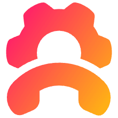 Customer Support Setting Icon from Plump Gradient Set