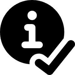 Fact Check Icon from Core Solid Set